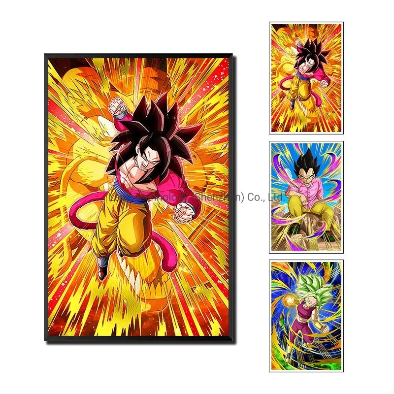 Picture Printing with Anime Flip Effect Custom 3D Lenticular Poster